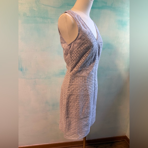 NWT- French Connection Eyelet Lace Dress- Size 4 - Picture 5 of 6